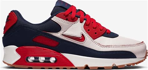 nike air max 90's rood wit blauw|zalando air max 90.